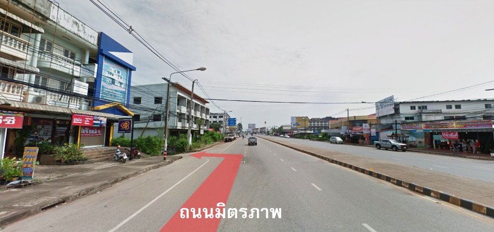 For SaleHouseNong Khai : Land for sale 2 ngan 15.30 sq.w. in Nong Khai city with 2-storey house 300 sq.m. Soi Don Daeng, Mueang Nong Khai District