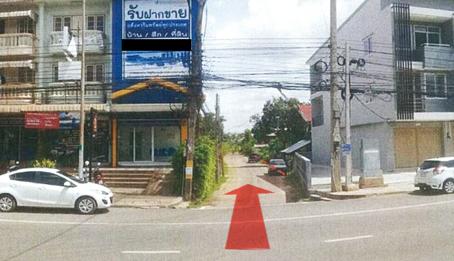 For SaleHouseNong Khai : Land for sale 2 ngan 15.30 sq.w. in Nong Khai city with 2-storey house 300 sq.m. Soi Don Daeng, Mueang Nong Khai District