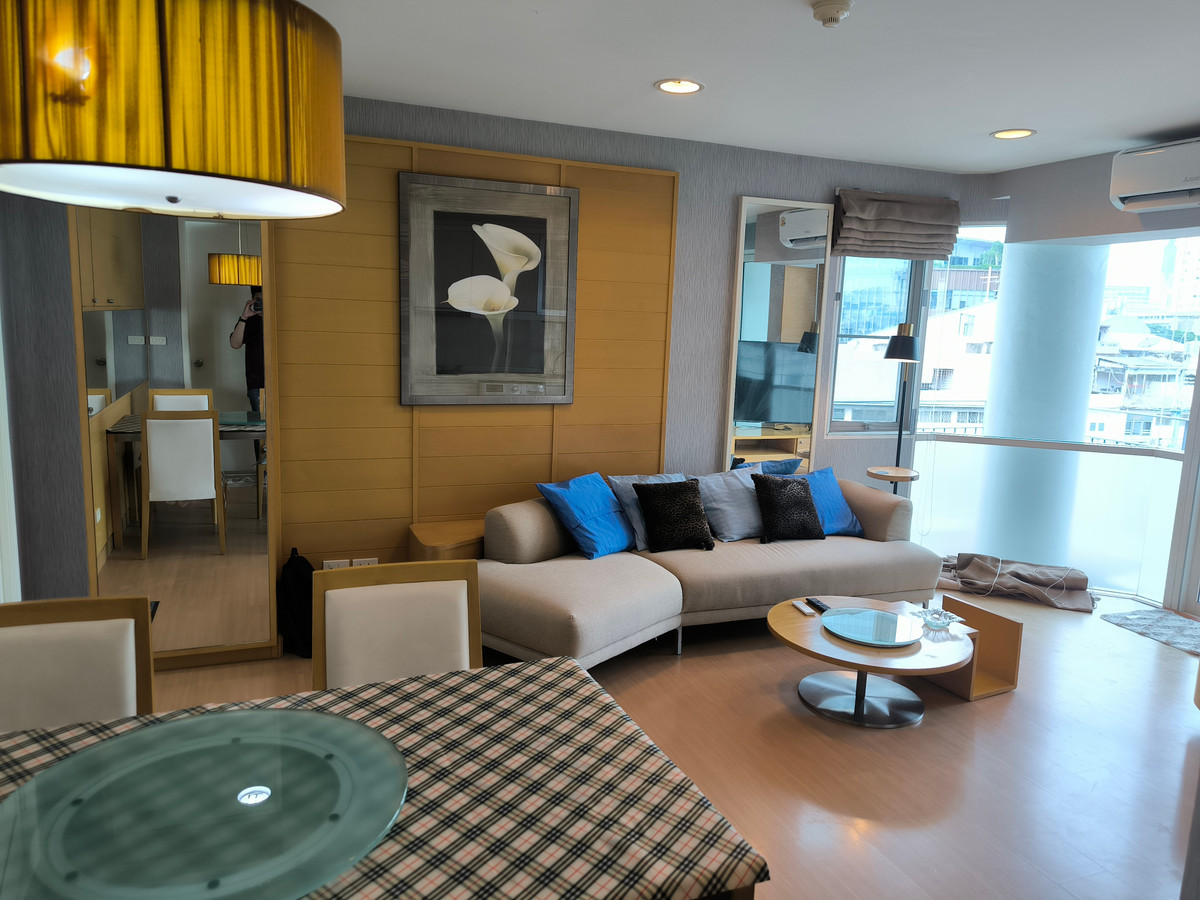 For RentCondoSilom, Saladaeng, Bangrak : 🔥#OL2307_242🔥Available, ready to move in, accepting reservations‼️ (1 bedroom, 54 sq m.) Condo The Bangkok Thanon Sap.