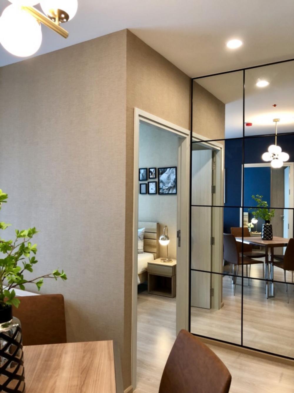 For RentCondoRatchadapisek, Huaikwang, Suttisan : 🔥For urgent rent🔥Noble Revolve Ratchada 2 (2 bedrooms, 1 bathroom, ready to move in) near MRT Cultural Center Station, convenient transportation