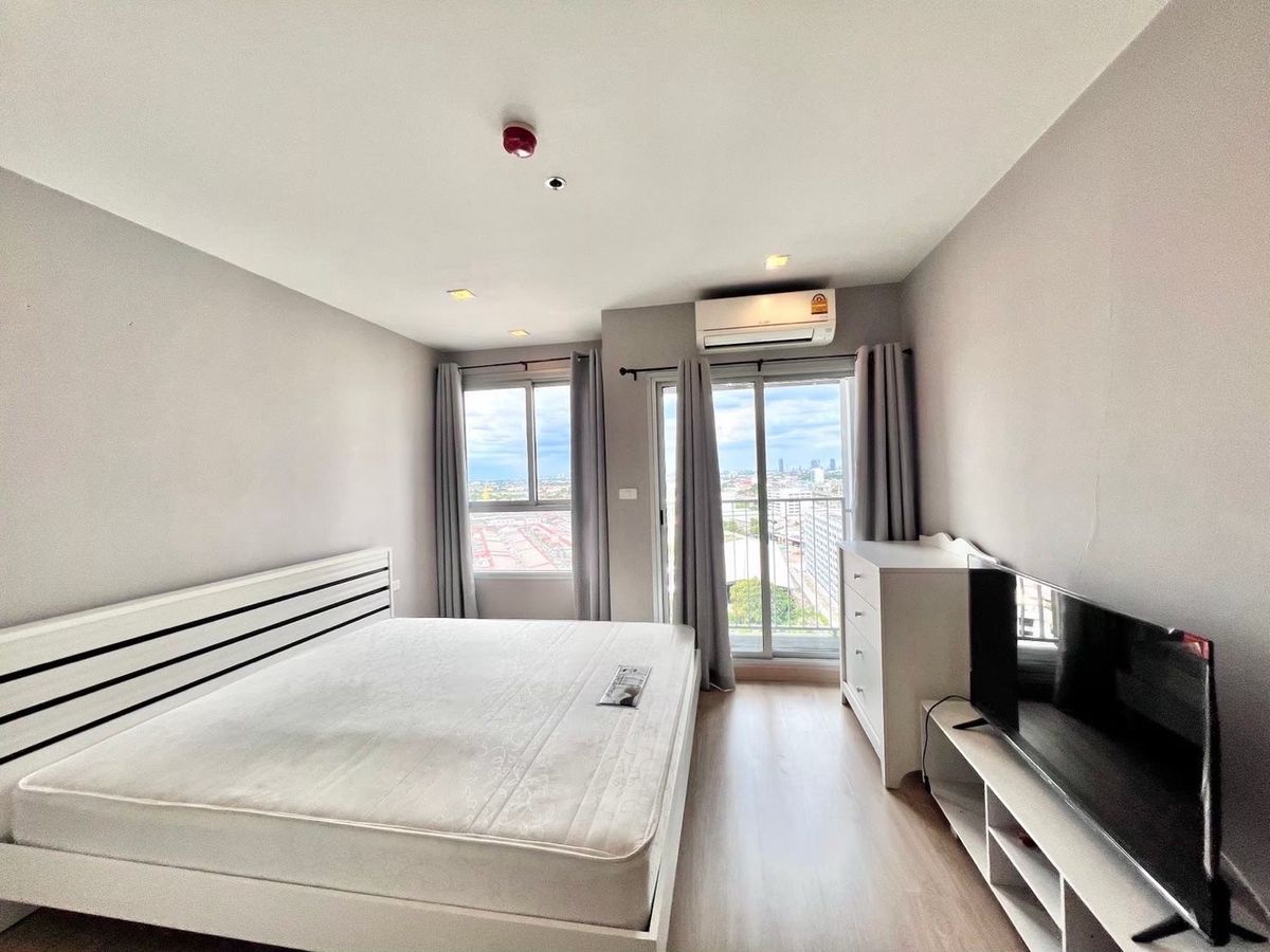 For RentCondoNonthaburi, Bang Yai, Bangbuathong : For rent!!️ Casa Condo @MRT Sam Yaek Bang Yai, 29th floor, studio room, east side, complete electrical appliances, area size 21 sq m, room ready to move in