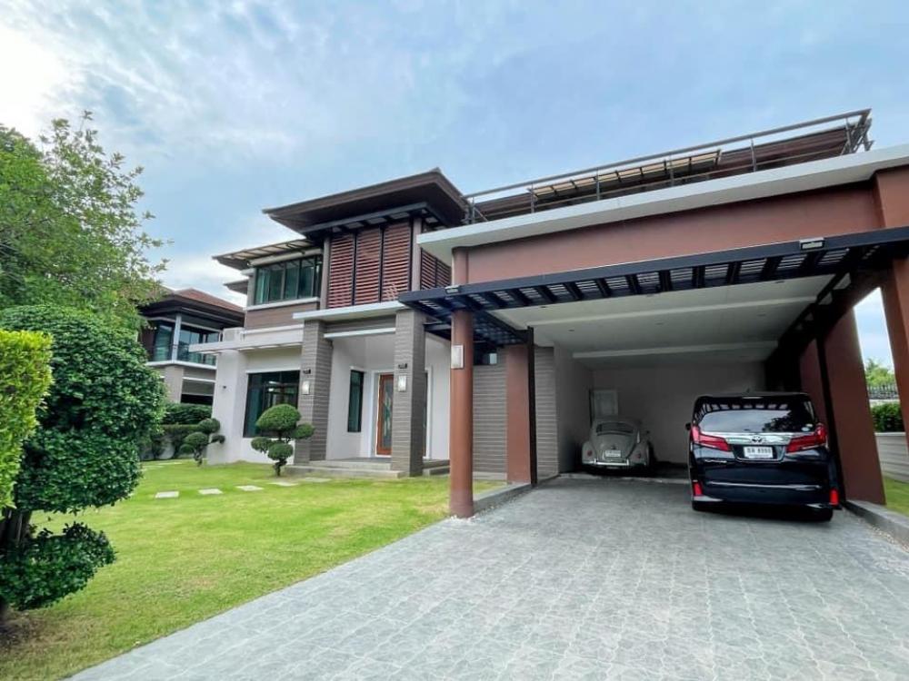 For SaleHouseEakachai, Bang Bon : Luxury house, Petchkasem, Bang Bon 3, Project 150 sq.w. 6, parking on the Maine road, very beautiful
