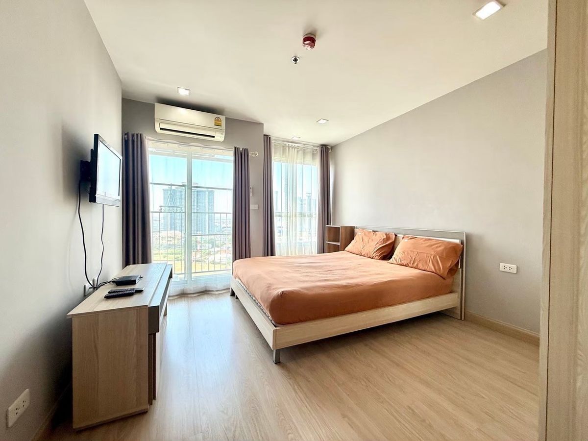 For RentCondoNonthaburi, Bang Yai, Bangbuathong : For rent!!️ Casa Condo @MRT Sam Yaek Bang Yai, 29th floor, studio room, east side, complete electrical appliances, area size 21 sq m, room ready to move in