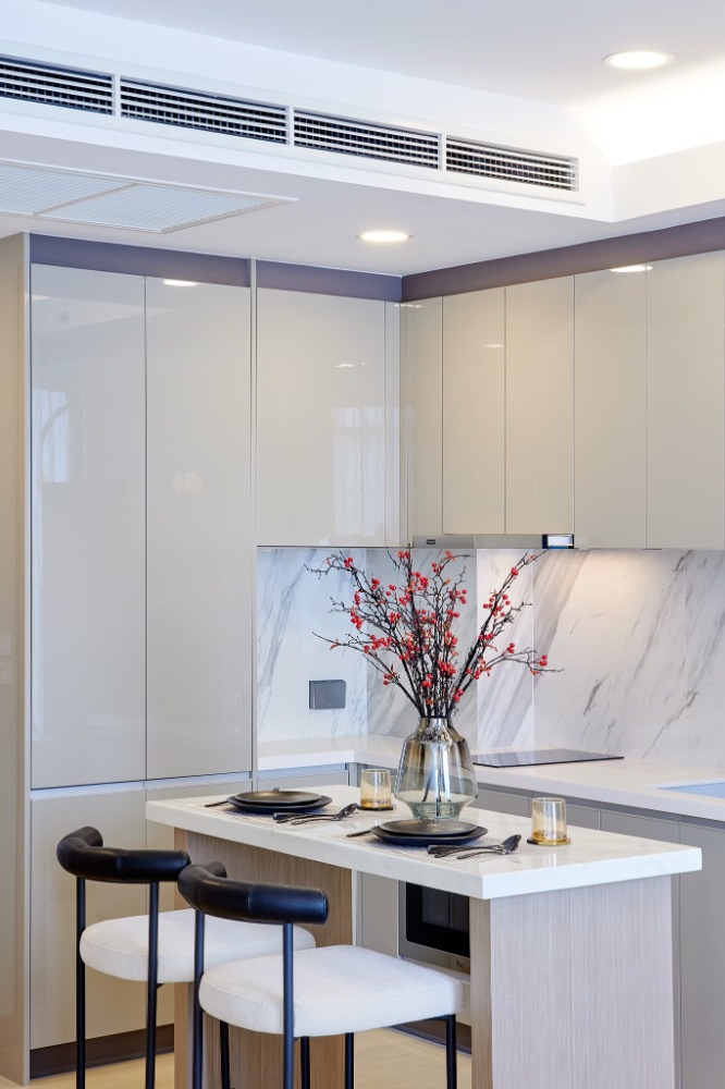 For SaleCondoKhlongtoei, Kluaynamthai : Condo for sale: Wyndham Residence Bangkok (Siamese Exclusive Queens), 19th floor, size 34.32 sq m., 1 bedroom, 1 bathroom, High Rise condo, convenient travel, near MRT Queen Sirikit Center, only 100 m.