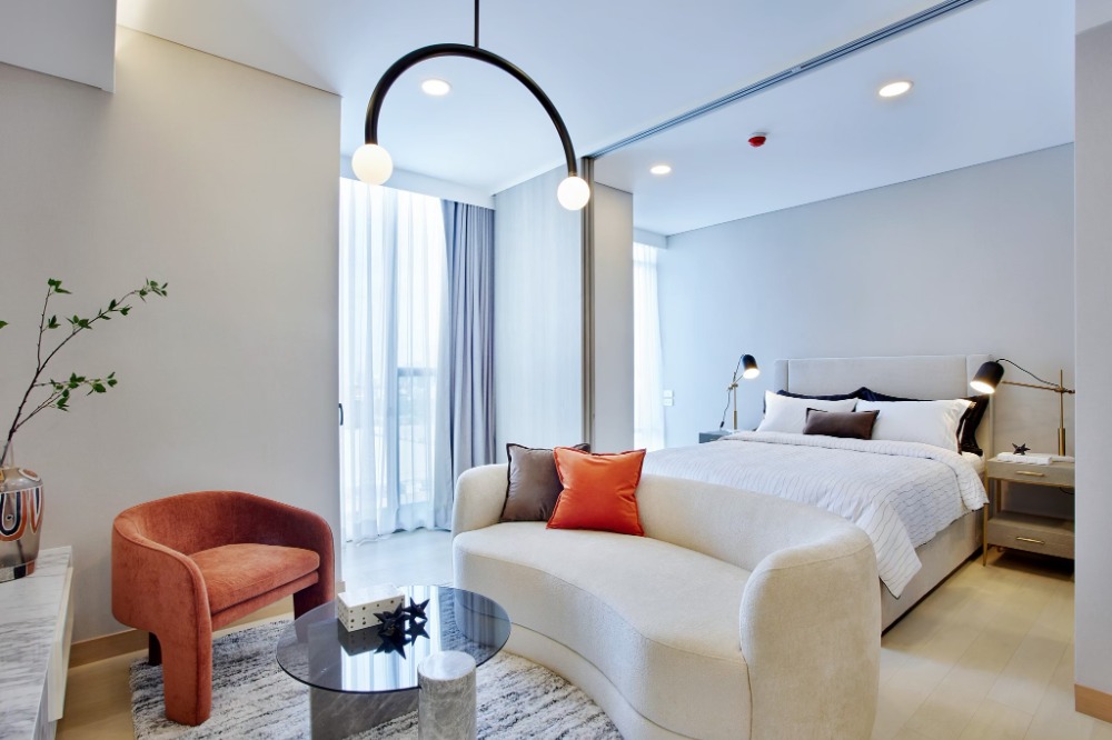 For SaleCondoKhlongtoei, Kluaynamthai : Condo for sale: Wyndham Residence Bangkok (Siamese Exclusive Queens), 19th floor, size 34.32 sq m., 1 bedroom, 1 bathroom, High Rise condo, convenient travel, near MRT Queen Sirikit Center, only 100 m.