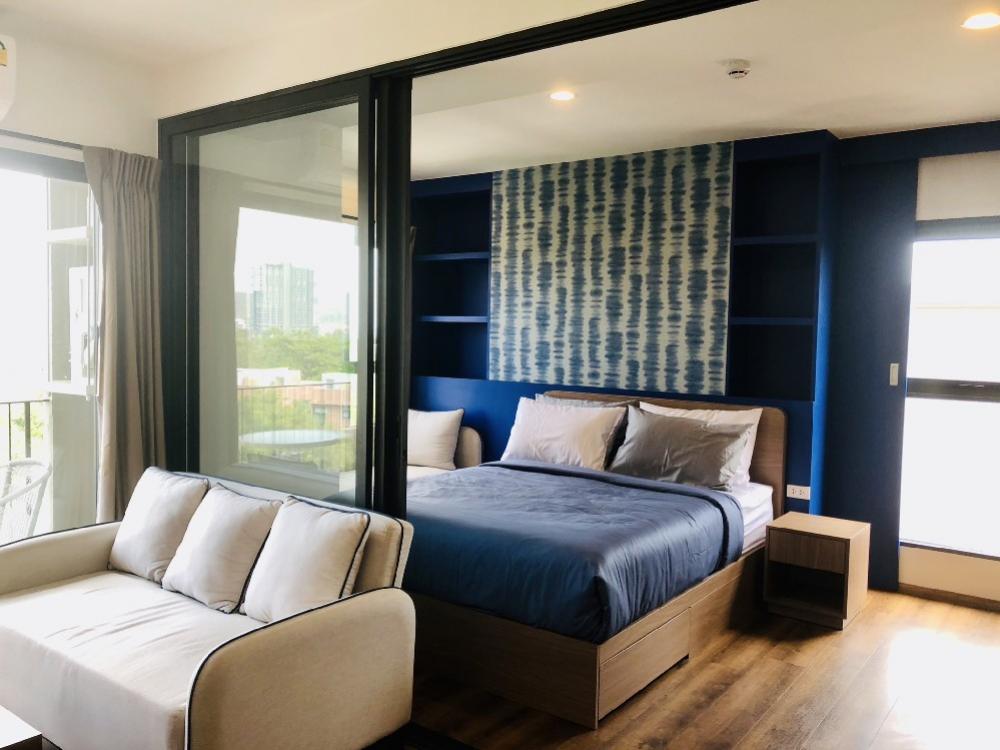 For SaleCondoHuahin, Prachuap Khiri Khan, Pran Buri : 🔥Condo for sale La Habana Hua Hin, near the beach 250 meters, size 34.43 sq m., 1 bedroom, 1 bathroom, 8th floor, corner room, Building B🔥