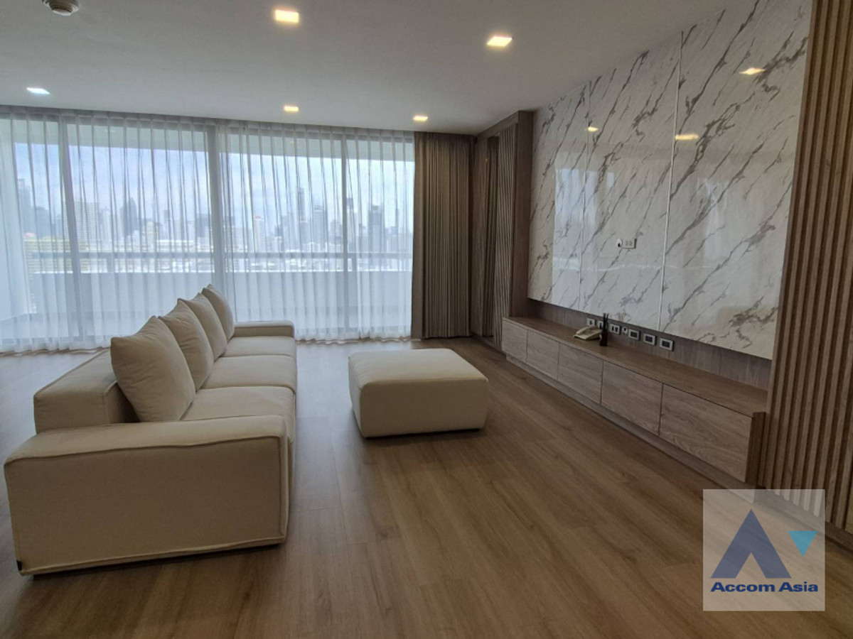 ขายคอนโดวิทยุ ชิดลม หลังสวน : 🔼AccomA🔽  (✅VDO TOUR) Garden View 3 Beds Condominium for Sale in Ploenchit, BTS Chitlom at Somkid Gardens