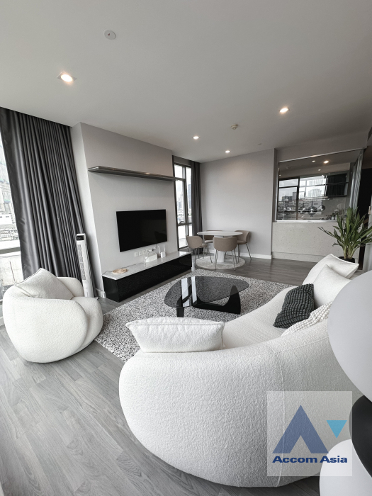 For SaleCondoSiam Paragon ,Chulalongkorn,Samyan : 🔼AccomA🔽 Corner Unit 2 Beds Condominium for Sale in Ploenchit, MRT Hua Lamphong at The Room Rama 4
