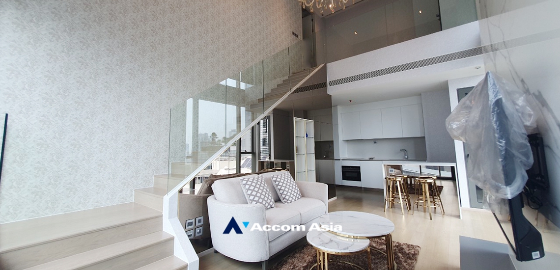 ขายคอนโดสุขุมวิท อโศก ทองหล่อ : 🔼AccomA🔽 Double High Ceiling, Duplex Condo 2 Beds Condominium for Sale in Sukhumvit, BTS Thong Lo at The Strand Thonglor