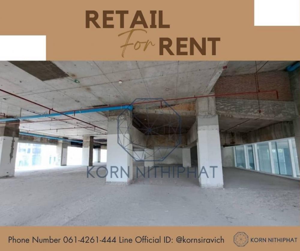 For RentRetail SpaceSathorn, Narathiwat : Rental area, Doing business, 1st floor, Sathorn area next to the BRT, there is a parking lot in the building | Stunning CBD Retail Space on 1st Floor for Business Rental at Sathorn