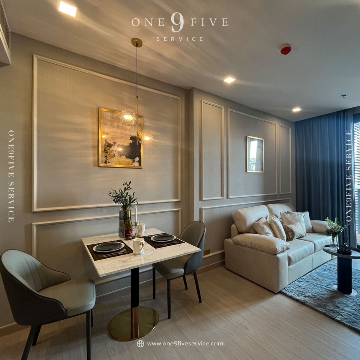 For RentCondoRama9, Petchburi, RCA : 🔥𝑯𝑶𝑻 𝑫𝑬𝑨𝑳🔥𝐎𝐧𝐞𝟗𝐟𝐢𝐯𝐞 𝐑𝐚𝐦𝐚𝟗🌻1 bedroom, size 41 sq.m. 35,000 baht. 🌻