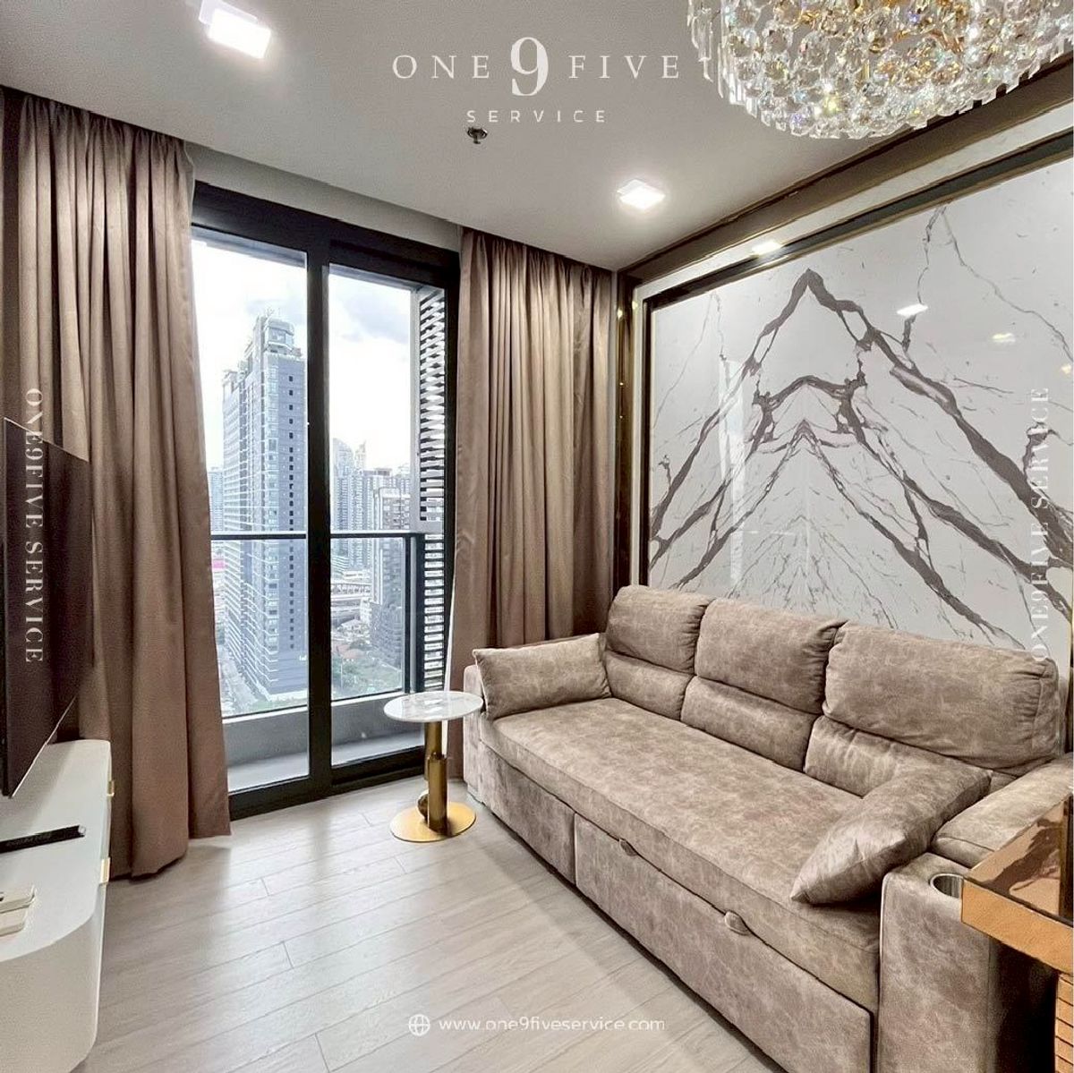 For RentCondoRama9, Petchburi, RCA : 🔥𝑯𝑶𝑻 𝑫𝑬𝑨𝑳🔥𝐎𝐧𝐞𝟗𝐟𝐢𝐯𝐞 𝐑𝐚𝐦𝐚𝟗🌻1 bedroom, size 41 sq.m. 38,000 baht. 🌻