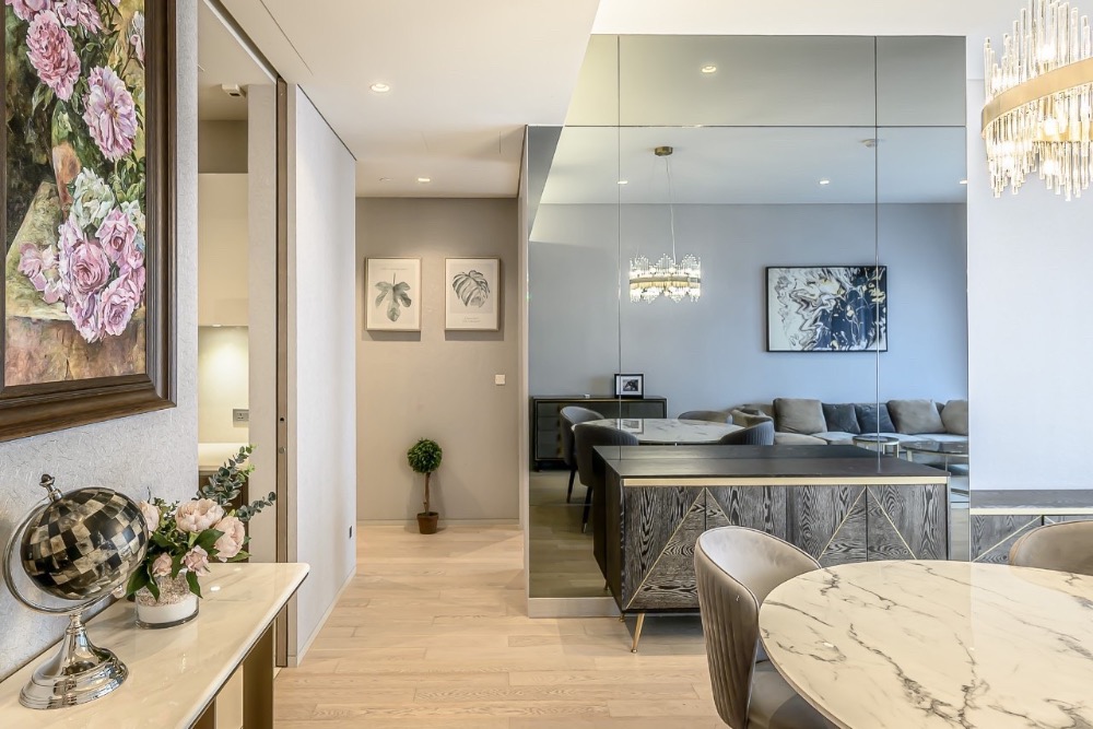 ขายคอนโดสุขุมวิท อโศก ทองหล่อ : For sale with tenant til August 2026
 2 bedrooms near BTS Thonglor