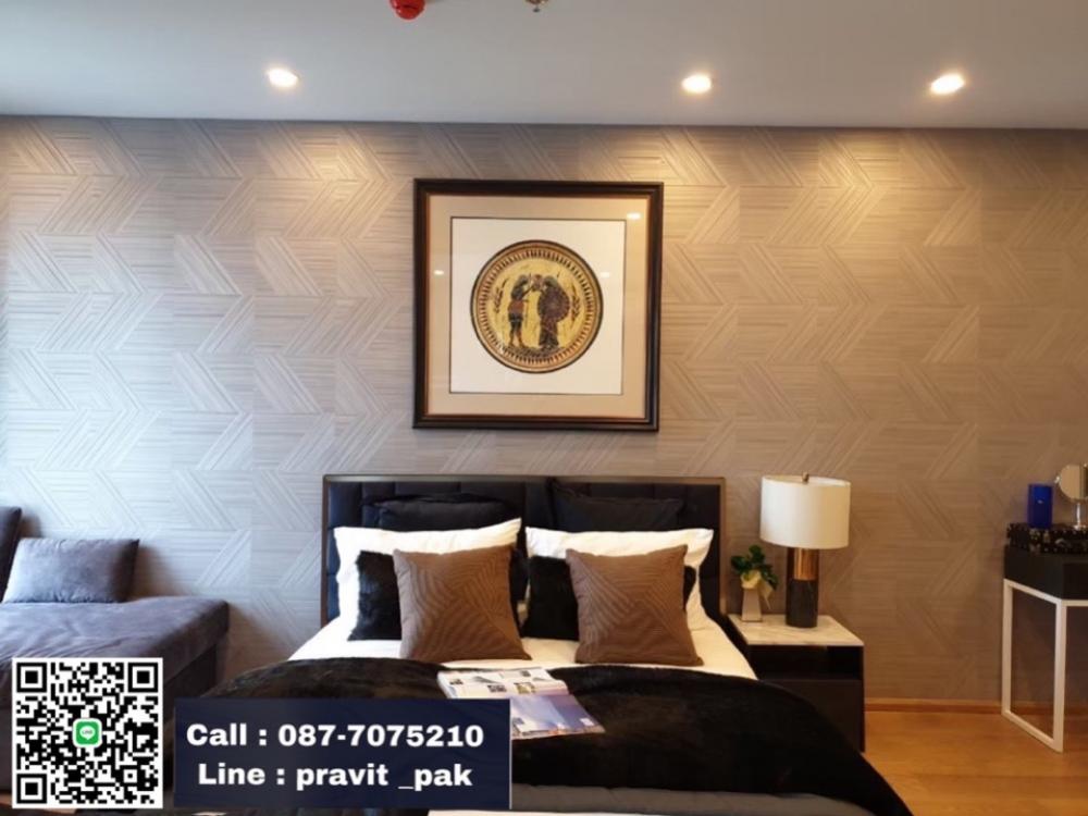 For RentCondoRatchathewi,Phayathai : For rent Q Chidlom-Phetchaburi 1 bedroom 45 sq m., large room, bathtub, well decorated, unblocked view