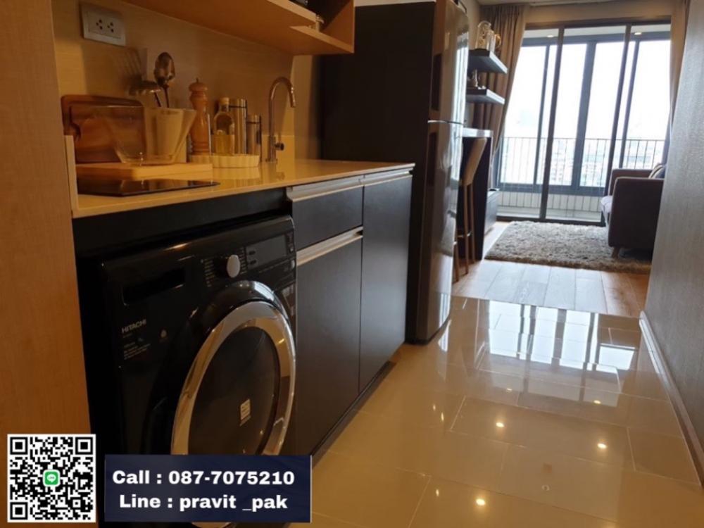 ให้เช่าคอนโดราชเทวี พญาไท : ให้เช่า Q Chidlom-Phetchaburi 1 นอน 45 ตร.ม. ห้องใหญ่ มีอ่างอาบน้ำ แต่งอย่างดี วิวไม่บล็อค