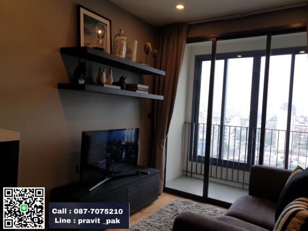 ให้เช่าคอนโดราชเทวี พญาไท : ให้เช่า Q Chidlom-Phetchaburi 1 นอน 45 ตร.ม. ห้องใหญ่ มีอ่างอาบน้ำ แต่งอย่างดี วิวไม่บล็อค