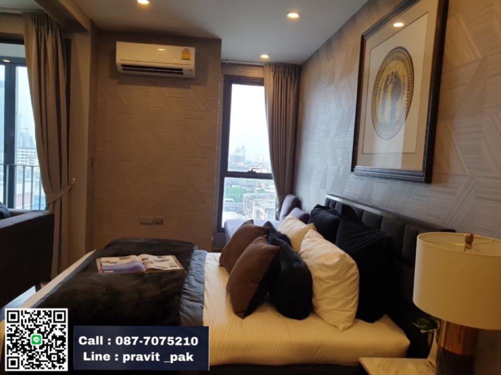 ให้เช่าคอนโดราชเทวี พญาไท : ให้เช่า Q Chidlom-Phetchaburi 1 นอน 45 ตร.ม. ห้องใหญ่ มีอ่างอาบน้ำ แต่งอย่างดี วิวไม่บล็อค