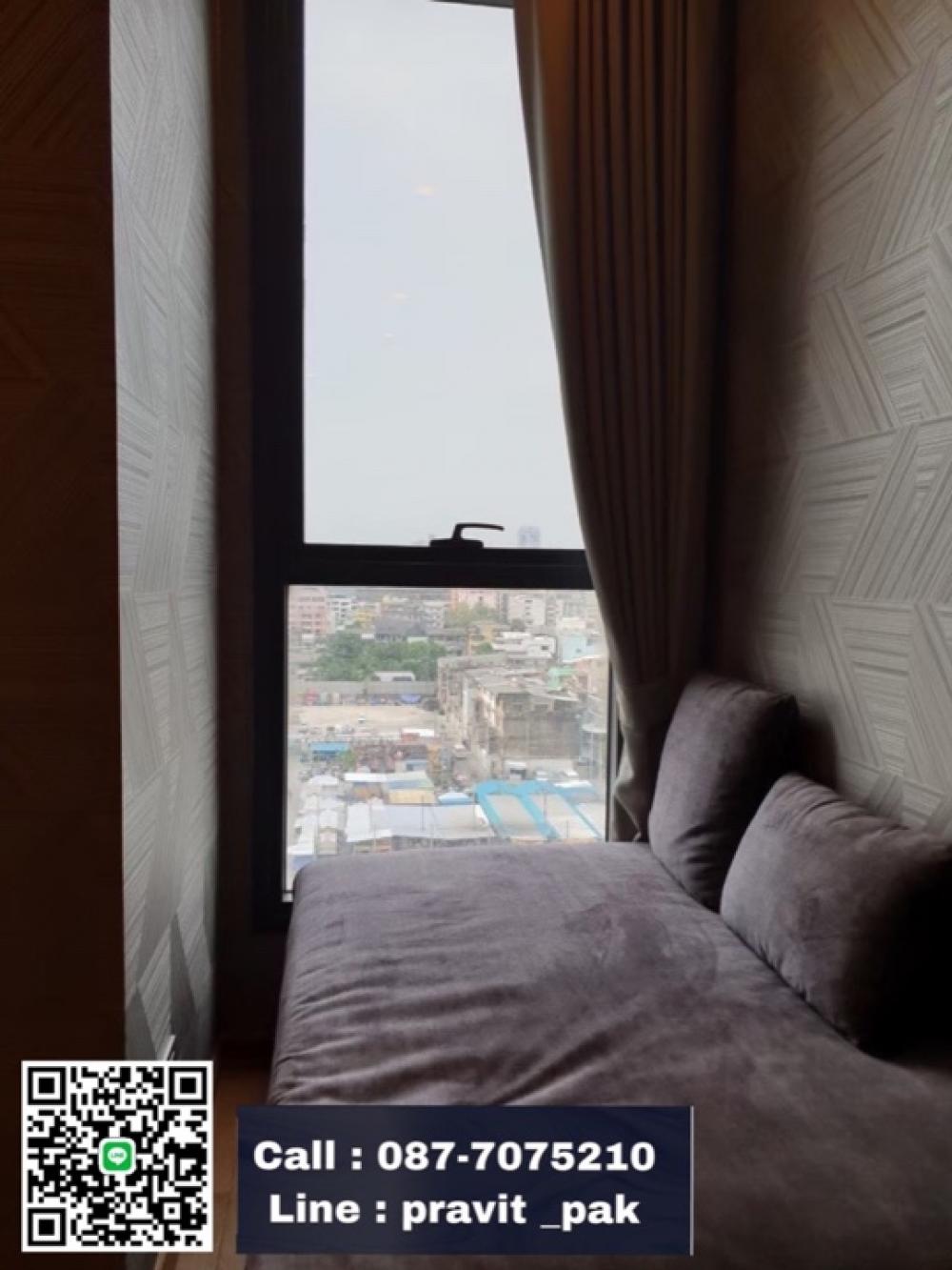 ให้เช่าคอนโดราชเทวี พญาไท : ให้เช่า Q Chidlom-Phetchaburi 1 นอน 45 ตร.ม. ห้องใหญ่ มีอ่างอาบน้ำ แต่งอย่างดี วิวไม่บล็อค