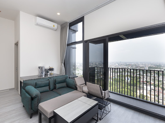 ให้เช่าคอนโดอ่อนนุช อุดมสุข : for rent The Line 101 2bed super deal ❤️🌳