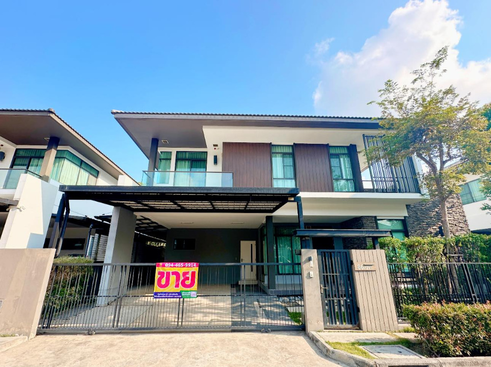 ขายบ้านลาดกระบัง สุวรรณภูมิ : ราคาดีสุดในโครงการ ขายบ้านเดี่ยว มัณฑนา อ่อนนุช-วงแหวน 4 บ้านสวย ตกแต่งครบ พร้อมเข้าอยู่ 4 ห้องนอน 3 ห้องน้ำ Function ครบ ในราคาที่ดีสุดๆ 🏡