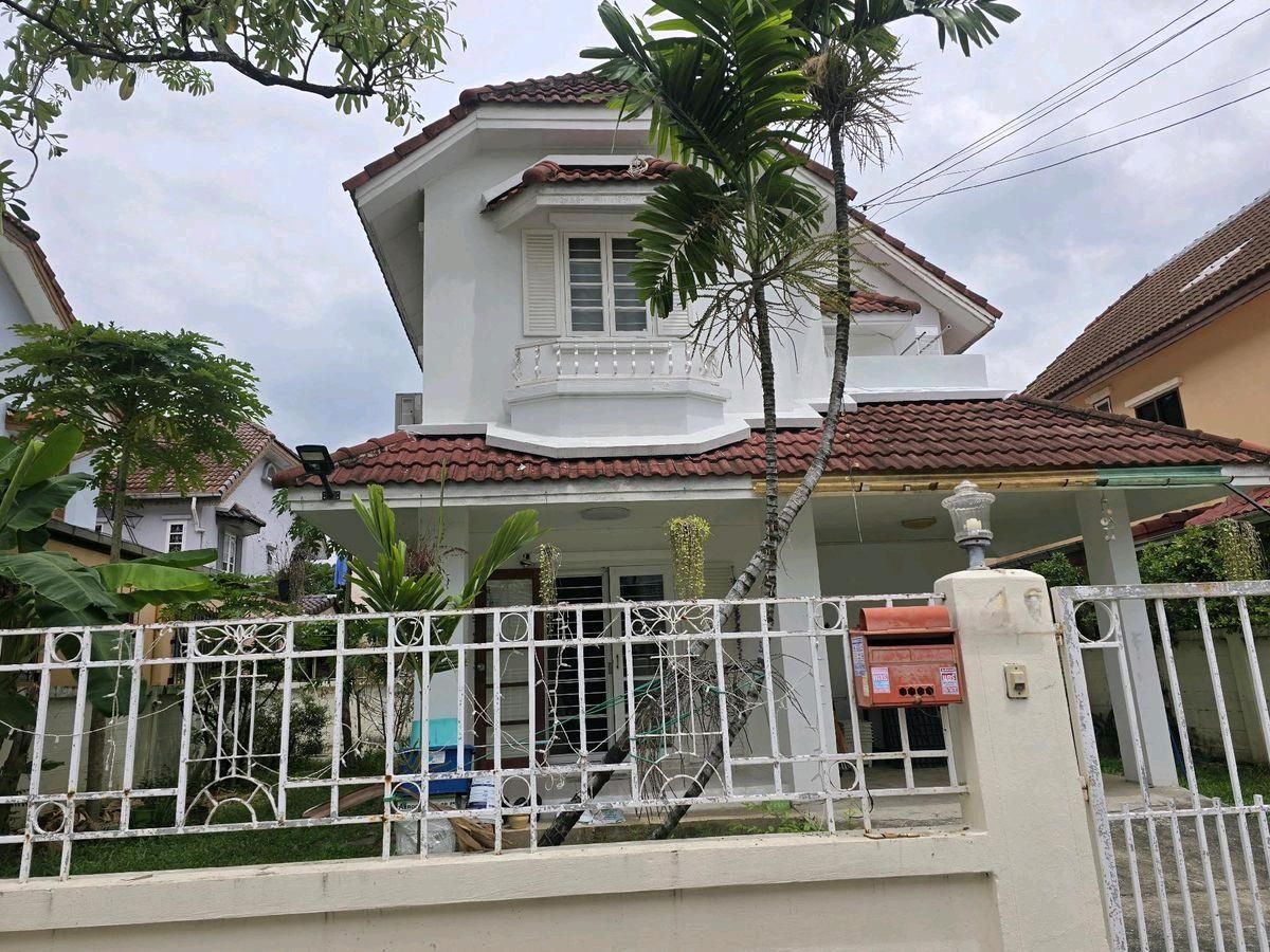 For RentHouseMin Buri, Romklao : House for rent, 2 floors, 56 sq m., Ramkhamhaeng Road 150, Tararom Project Rent 18,000/month