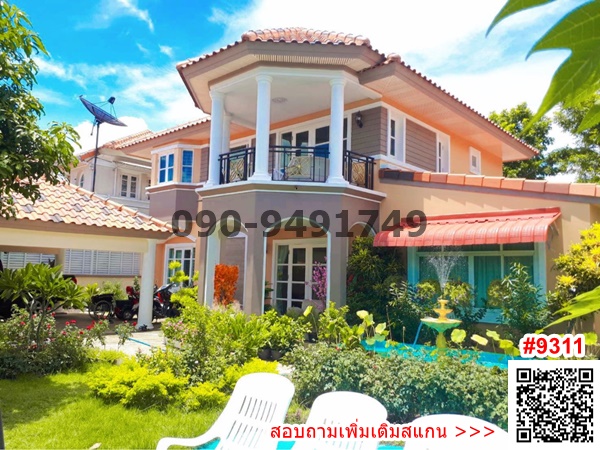 ให้เช่าบ้านปิ่นเกล้า จรัญสนิทวงศ์ : เช่า บ้านเดี่ยว 2 ชั้น หมู่บ้านชวนชื่น ราชพฤกษ์ รีเจนท์ ใกล้ เซ็นทรัล ปิ่นเกล้า