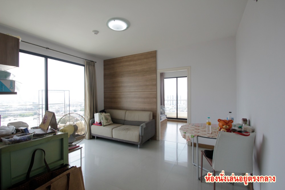 For SaleCondoRama3 (Riverside),Satupadit : Condo for sale Supalai Casa Riva Vista 2 Rama 3 Charoen Krung 56.25 square meters, 15th floor, corner room, city view, fully furnished, electrical appliances 3.4 million