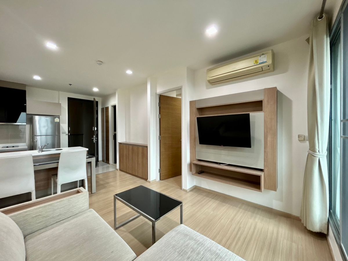 For RentCondoOnnut, Udomsuk : For rent, Rhythm Sukhumvit 50   いらっしゃいませ  🚩 near BTS On Nut / size 35 sq m, 1 bedroom, decorated room, ready to move in ✨