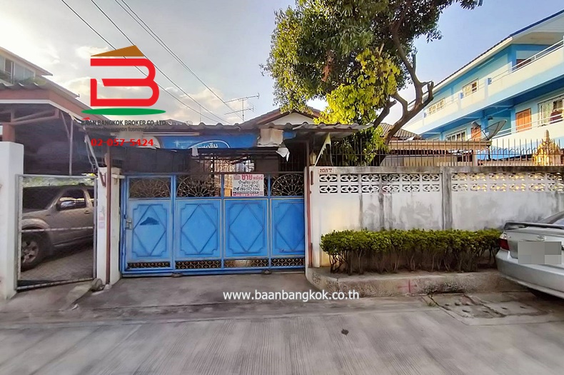 ขายบ้านนวมินทร์ รามอินทรา : บ้านเดี่ยว ชุมชนเมตตา ซอย 4 เนื้อที่ 60 ตรว. ถนนพหลโยธิน เขตสายไหม