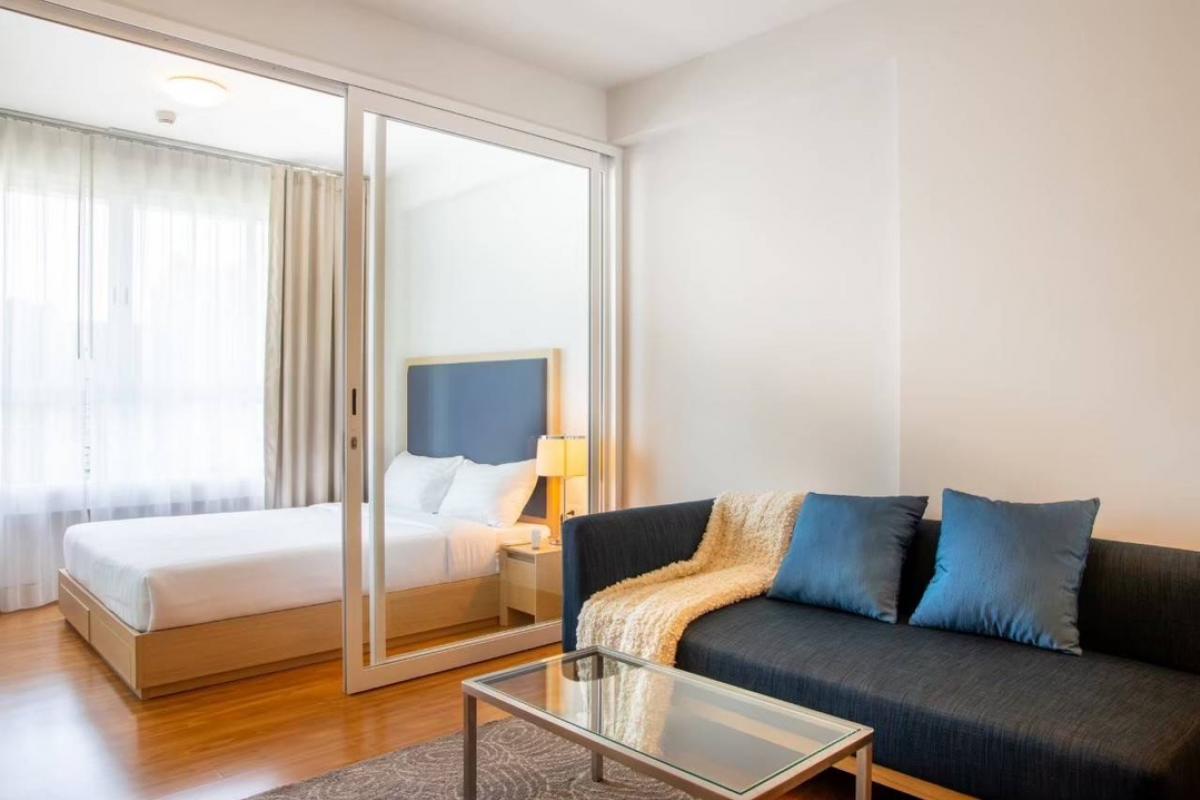 ให้เช่าคอนโดพระราม 9 เพชรบุรีตัดใหม่ RCA : I-biza residence - 1bd 31sqm. 15,000฿