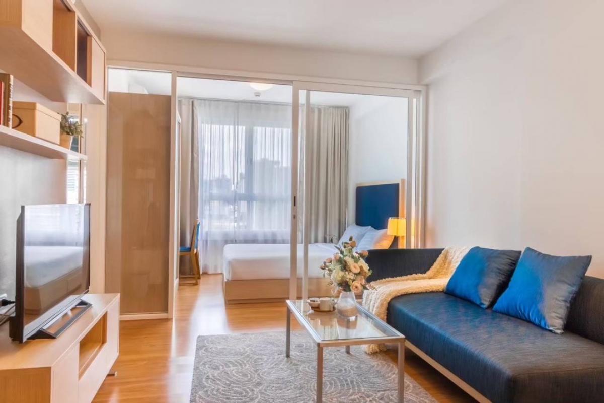 ให้เช่าคอนโดพระราม 9 เพชรบุรีตัดใหม่ RCA : I-biza residence - 1bd 31sqm. 15,000฿