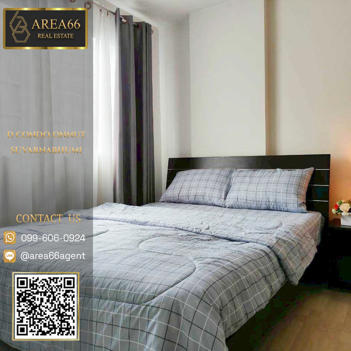 For SaleCondoLadkrabang, Suwannaphum Airport : 🔥 For sale!! Condo DCondo Onnut-Suvarnabhumi