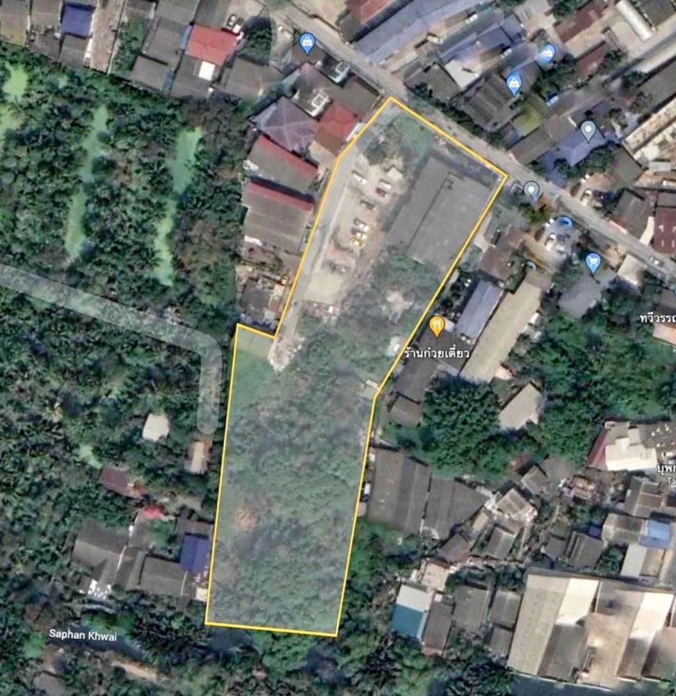 For SaleLandRathburana, Suksawat : Land for sale in Soi Pracha Uthit Near the MRT station (Tao Poon - Rat Burana)