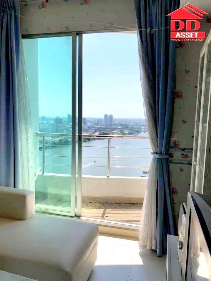 ขายคอนโดวงเวียนใหญ่ เจริญนคร : คอนโดศุภาลัยริเวอร์ เพลส เจริญนคร วิวแม่น้ำเจ้าพระยา Supalai River Place​ เยื้องเอเชียทีค​ ใกล้ BTS กรุงธนบุรี