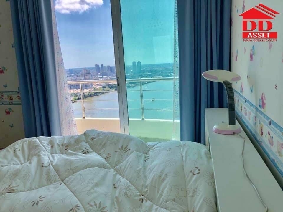 ขายคอนโดวงเวียนใหญ่ เจริญนคร : คอนโดศุภาลัยริเวอร์ เพลส เจริญนคร วิวแม่น้ำเจ้าพระยา Supalai River Place​ เยื้องเอเชียทีค​ ใกล้ BTS กรุงธนบุรี