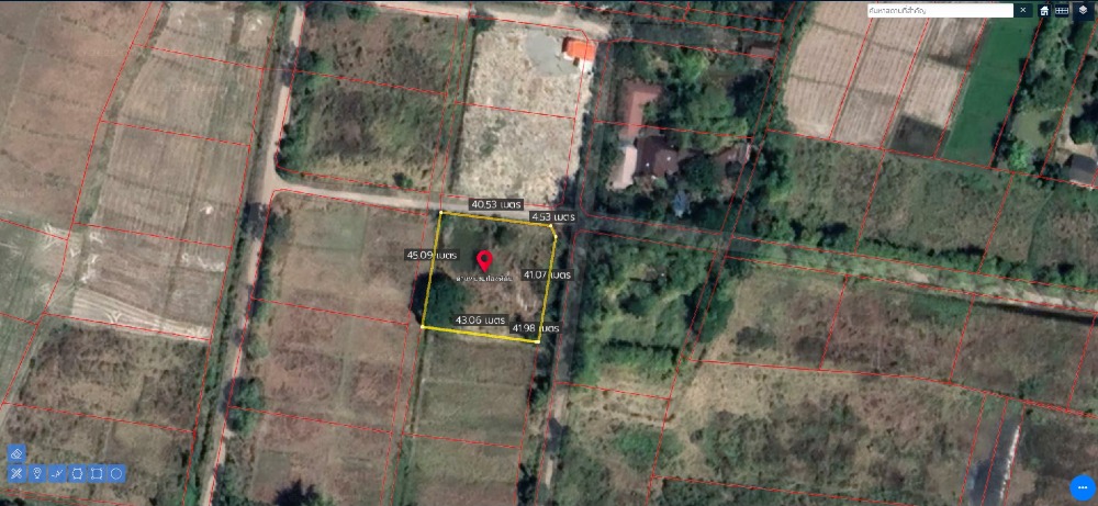 For SaleLandChiang Mai : Land for sale in Chiang Mai, Hang Dong, area 1.11 rai