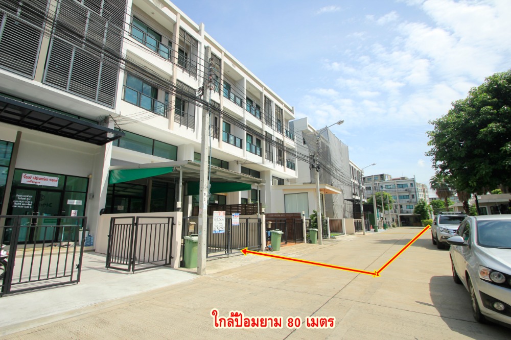 For SaleShop HousePinklao, Charansanitwong : Townhome for sale, Charan 13 office, Bang Waek 69, Workplace SC Asset, near Bang Wa BTS, 4 floors, convenient parking, 8.5 million.