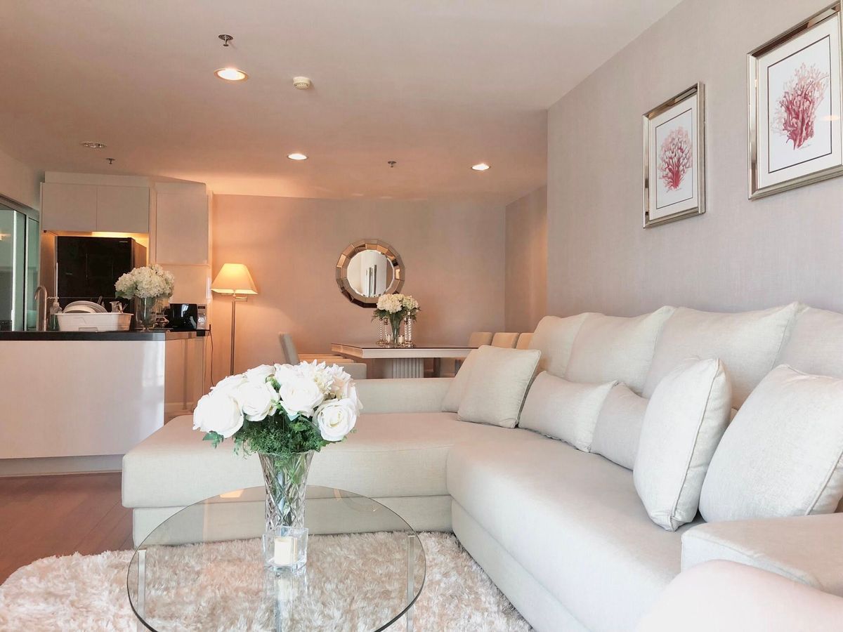 ให้เช่าคอนโดพระราม 9 เพชรบุรีตัดใหม่ RCA : Belle Grand Rama 9 for rent 45,000 baht 77 sqm 2bed 1bath  ห้องสวย เเต่งครบ พร้อมเข้าอยู๋