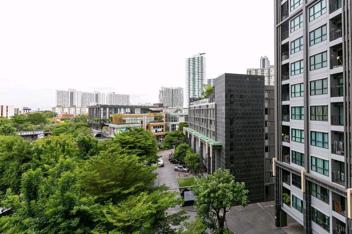 For RentCondoOnnut, Udomsuk : The room just repainted, renovated, rented 1 bedroom, 1 bathroom, The Base Park West.