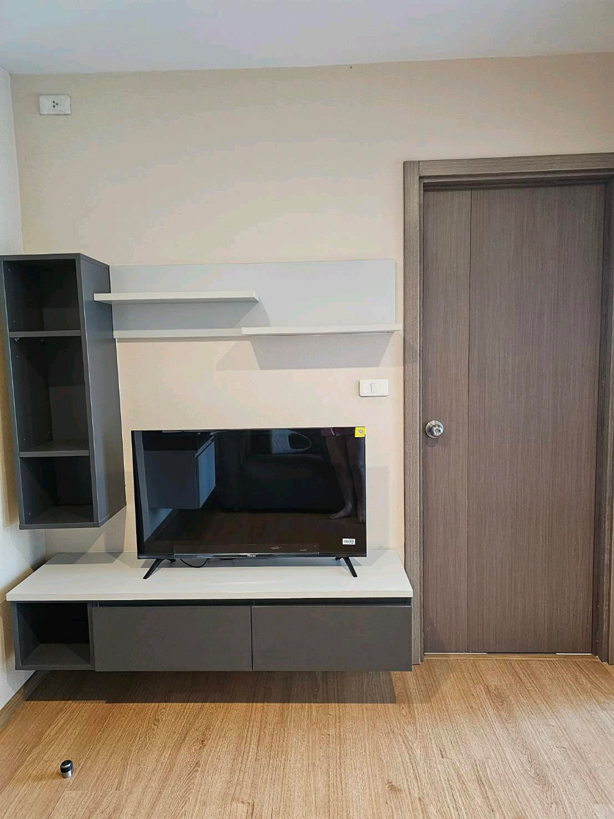 For RentCondoOnnut, Udomsuk : New room, never rented, beautiful view, rent 1 bedroom, 1 bathroom, The Base Sukhumvit 77