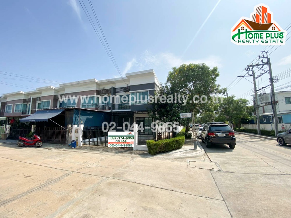 For SaleTownhomeNonthaburi, Bang Yai, Bangbuathong : Novo Ville Ring Road - Bang Yai (behind the corner) near Do Home, Bang Bua Thong Branch