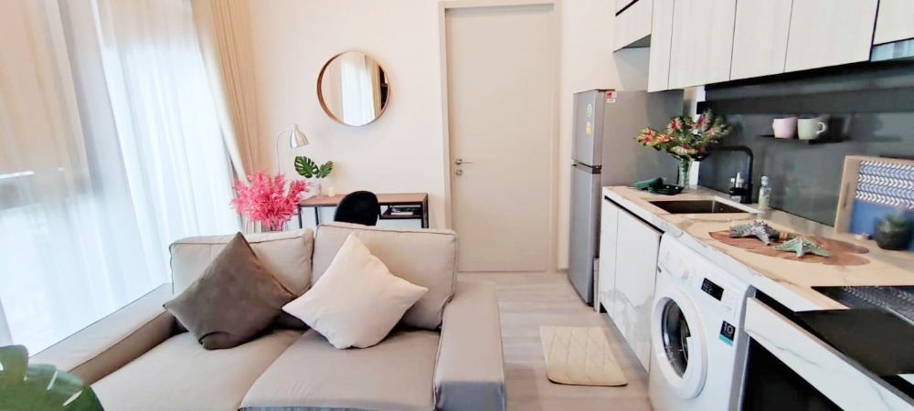 ขายคอนโดอ่อนนุช อุดมสุข : ขาย คอนโด The Line สุขุมวิท 101 1 ห้องนอน 32.6 ตรม. ห้องมุม ตกแต่งสวย พร้อมอยู่ ห่าง BTS เพียง 200 เมตร