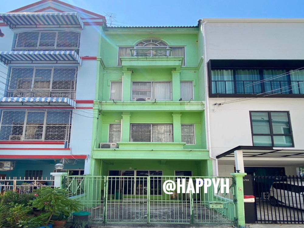 ขายทาวน์โฮมอ่อนนุช อุดมสุข : H1274 - ขาย ทาวน์โฮม 3.5ชั้น วชิรธรรมสาธิต 8 ใกล้ BTSอุดมสุข 1กม.