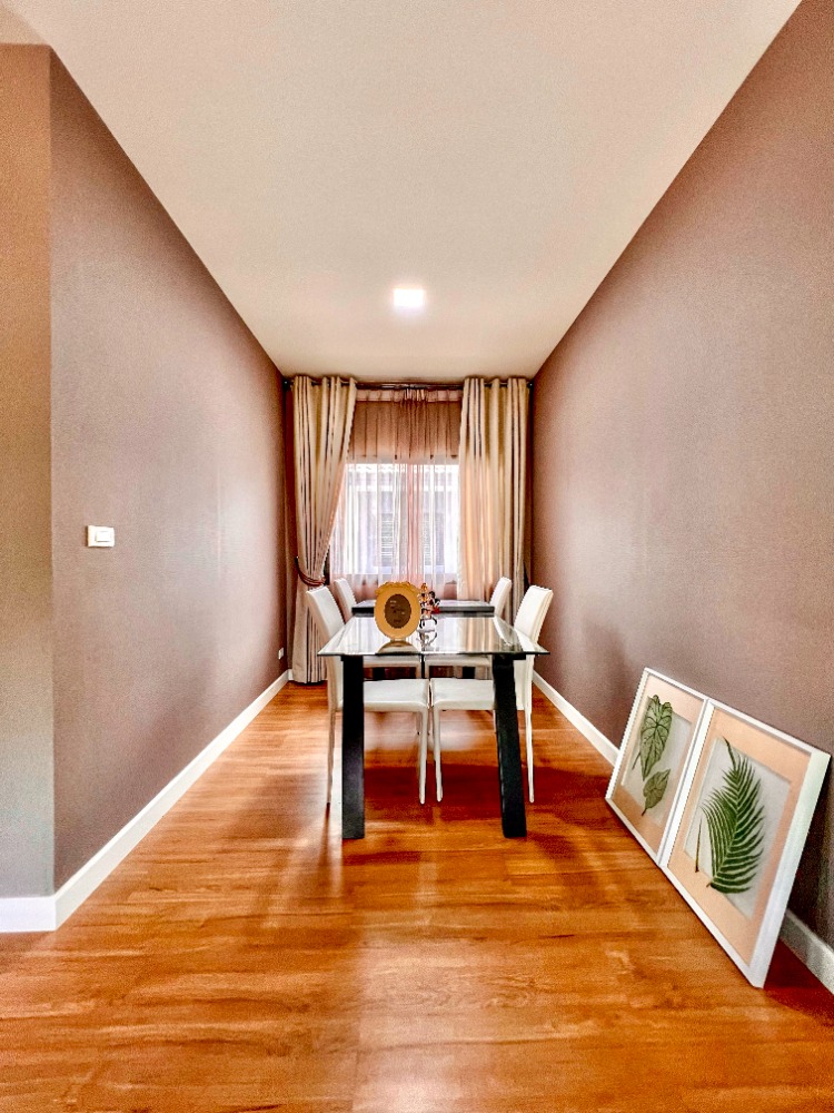 For SaleHousePathum Thani,Rangsit, Thammasat : House for sale, 88/10, well decorated, ready to move in, Baan Bunyakorn Lake Park, Rangsit, Klong 6.