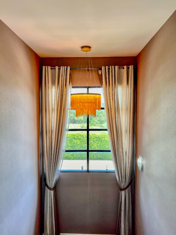 For SaleHousePathum Thani,Rangsit, Thammasat : House for sale, 88/10, well decorated, ready to move in, Baan Bunyakorn Lake Park, Rangsit, Klong 6.