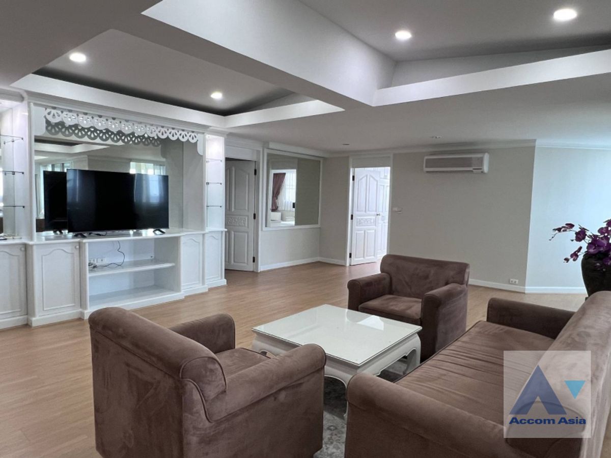 ให้เช่าคอนโดสุขุมวิท อโศก ทองหล่อ : 🔼 AccomA🔽 4 Bedrooms Condominium for Rent in Sukhumvit, Bangkok near BTS Ekkamai at Tai Ping Tower (AA42447)