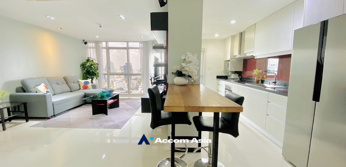 ให้เช่าคอนโดสุขุมวิท อโศก ทองหล่อ : 🔼 AccomA 🔽Fully Furnished | 2 Bedrooms Condominium for Rent in Sukhumvit BTS Phrom Phong at The Waterford Diamond