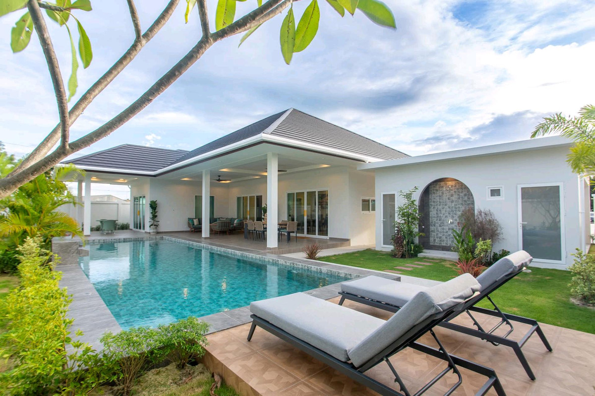 ขายหัวหิน ประจวบคีรีขันธ์ : บ้านพูลวิลล่าสวยหัวหิน 