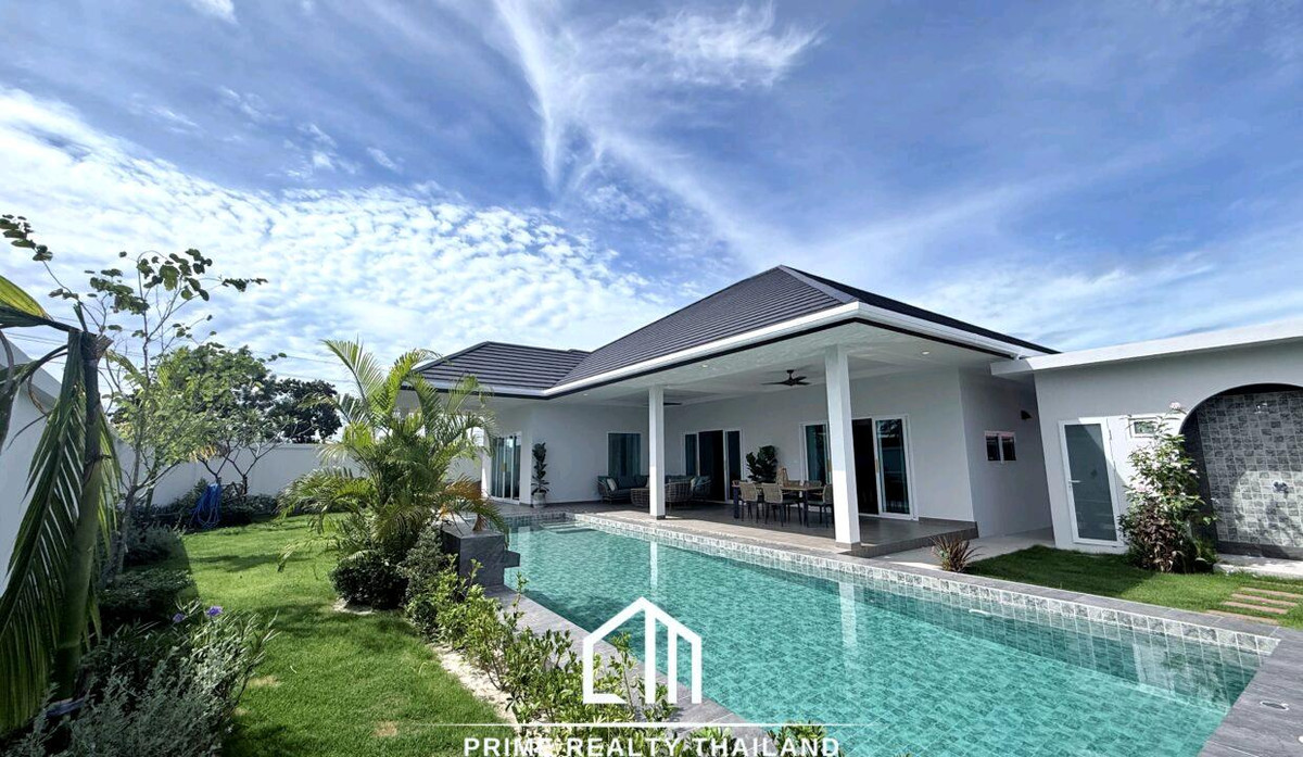 For SaleHuahin, Prachuap Khiri Khan, Pran Buri : Beautiful pool villa house Hua Hin