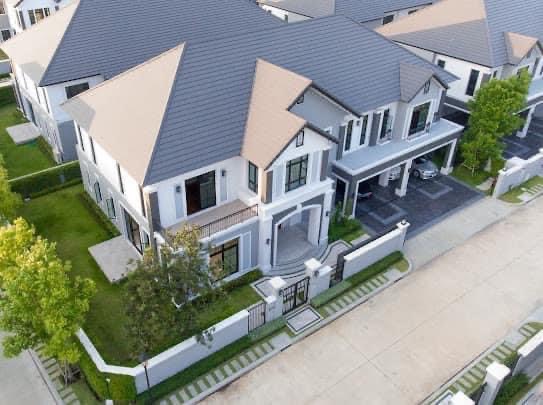 For SaleHousePinklao, Charansanitwong : Urgent sale, 2-storey detached house, The Palazzo Pinklao, next to Borommaratchachonnani Road, Taweewattana, large house, 5 bedrooms, size 178.7 sq.w., near the light red line train